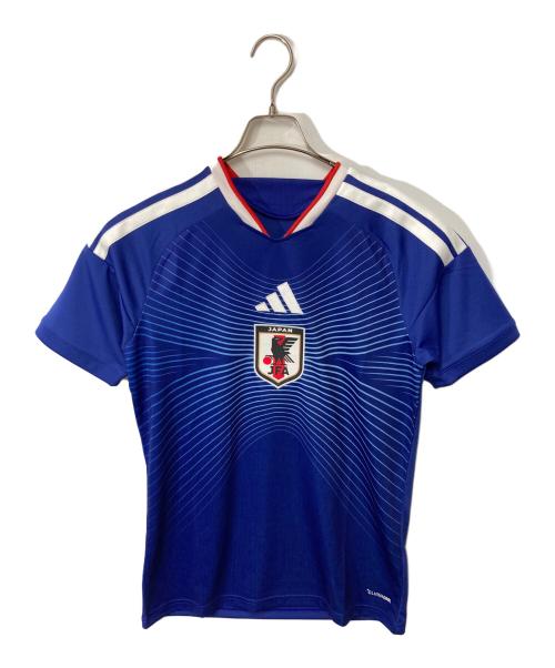 adidas（アディダス）adidas (アディダス) ゲームシャツ ブルー サイズ:Sの古着・服飾アイテム