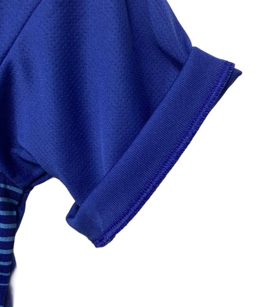 adidas（アディダス）adidas (アディダス) ゲームシャツ ブルー サイズ:Sの古着・服飾アイテム
