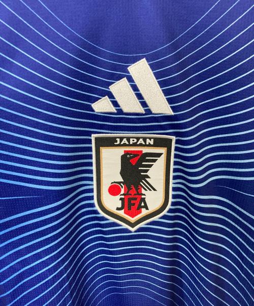 adidas（アディダス）adidas (アディダス) ゲームシャツ ブルー サイズ:Sの古着・服飾アイテム