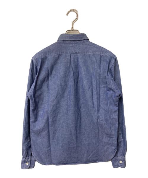 Engineered Garments（エンジニアド ガーメンツ）Engineered Garments (エンジニアド ガーメンツ) シャンブレーボタンダウンシャツ ブルー サイズ:Sの古着・服飾アイテム
