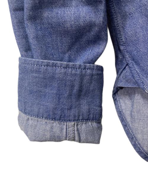 Engineered Garments（エンジニアド ガーメンツ）Engineered Garments (エンジニアド ガーメンツ) シャンブレーボタンダウンシャツ ブルー サイズ:Sの古着・服飾アイテム