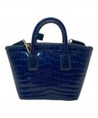 Pelley Lussoペレリールッソ）の古着「2WAYバッグ」｜ブルー