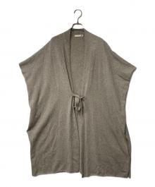 evam eva（エヴァムエヴァ）の古着「wool poncho」｜グレー