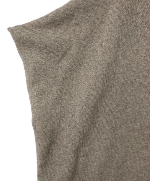 evam eva（エヴァムエヴァ）evam eva (エヴァムエヴァ) wool poncho グレー サイズ:Freeの古着・服飾アイテム