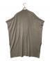 evam eva (エヴァムエヴァ) wool poncho グレー サイズ:Free：7000円