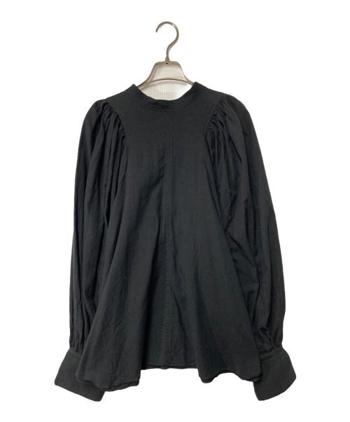 SANA（サナ）SANA (サナ) back front blouse ブラック サイズ:Freeの古着・服飾アイテム