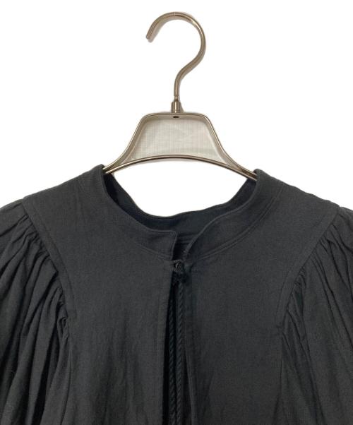 SANA（サナ）SANA (サナ) back front blouse ブラック サイズ:Freeの古着・服飾アイテム
