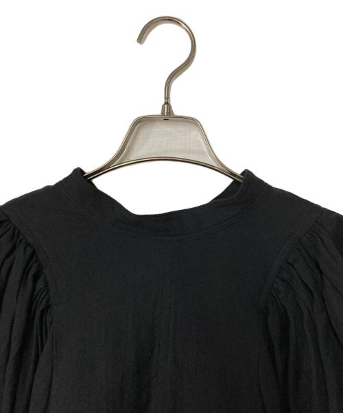 SANA（サナ）SANA (サナ) back front blouse ブラック サイズ:Freeの古着・服飾アイテム