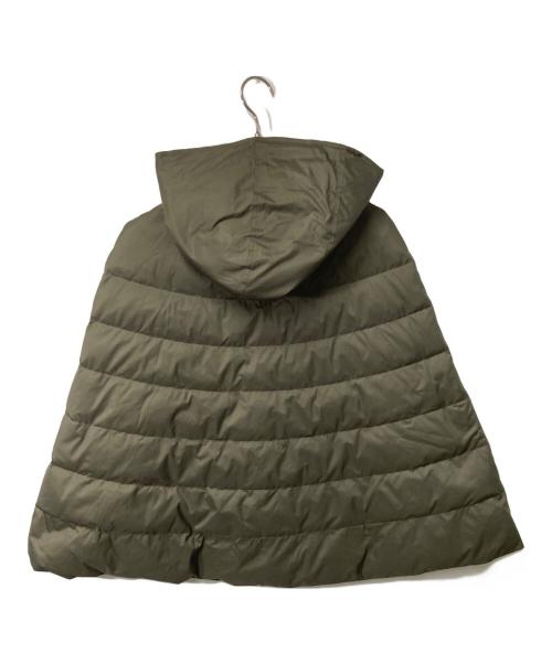 theory luxe（セオリーリュクス）theory luxe (セオリーリュクス) フーデッドケープダウンコート カーキ サイズ:38の古着・服飾アイテム