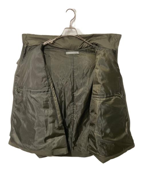theory luxe（セオリーリュクス）theory luxe (セオリーリュクス) フーデッドケープダウンコート カーキ サイズ:38の古着・服飾アイテム