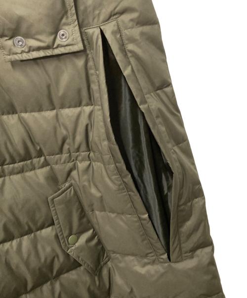theory luxe（セオリーリュクス）theory luxe (セオリーリュクス) フーデッドケープダウンコート カーキ サイズ:38の古着・服飾アイテム