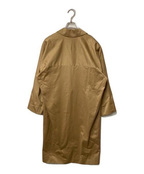 DES PRES（デ プレ）DES PRES (デ プレ) コットンサテン オーバーコート ベージュ サイズ:Freeの古着・服飾アイテム