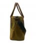 L.L.Bean (エルエルビーン) BEAMS (ビームス) 別注 Deep Bottom Leather Handle Zip Tote S ブラウン：14000円