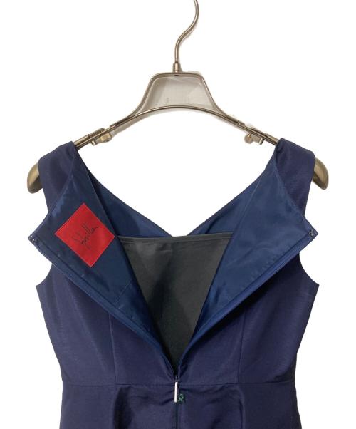 Sybilla（シビラ）Sybilla (シビラ) ノースリーブドレス ネイビー サイズ:Ｍの古着・服飾アイテム