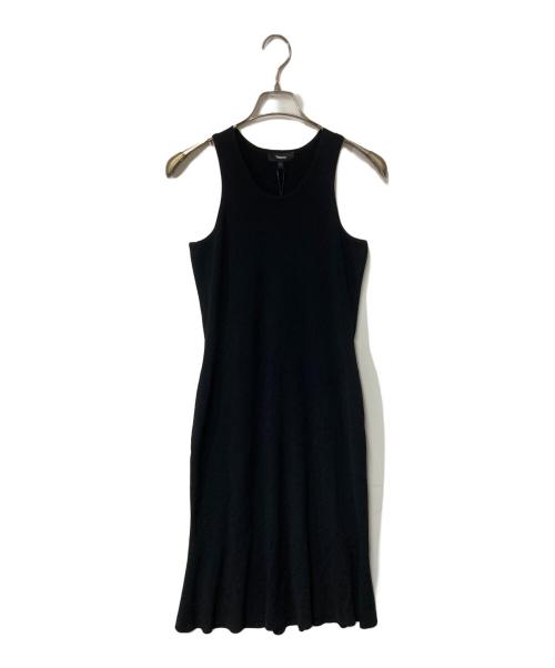theory（セオリー）theory (セオリー) New Dress Up SL Flare DR ブラック サイズ:S 未使用品の古着・服飾アイテム