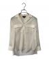 theory（セオリー）の古着「Airy Shirting Notch Shirt」｜ホワイト