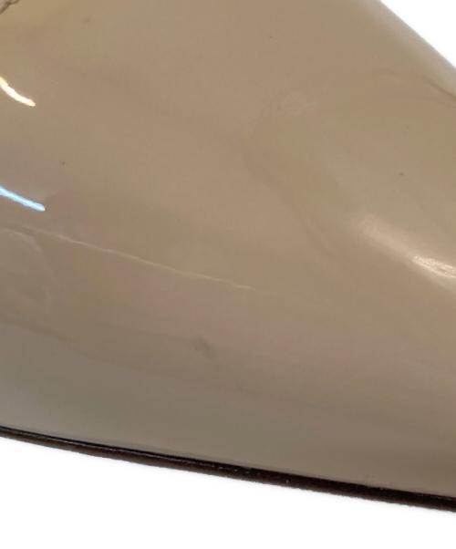 PRADA（プラダ）PRADA (プラダ) Travertino ポインテッドトゥパンプス ベージュ サイズ:36の古着・服飾アイテム