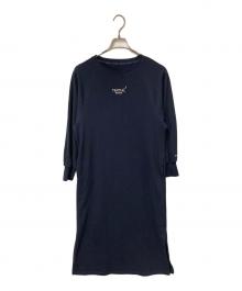 TENTIAL（テンシャル バクネ）の古着「ロングスリーブワンピース」｜ネイビー