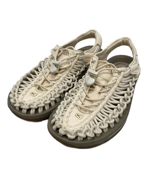 KEEN（キーン）KEEN (キーン) UNEEK サンダル アイボリー サイズ:EU38/US7.5/UK5/CM24.5の古着・服飾アイテム