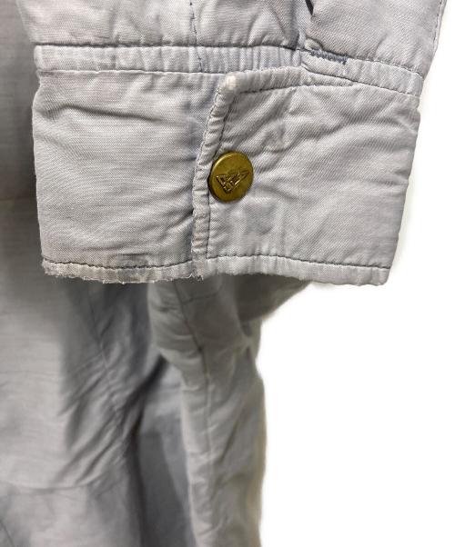 Eddie Bauer（エディーバウアー）Eddie Bauer (エディーバウアー) ミリタリージャケット ライトグレー サイズ:不明　実寸参照の古着・服飾アイテム