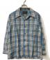 PENDLETON（ペンドルトン）の古着「ボードシャツ / ウールチェックシャツ」｜ブルー×グレー