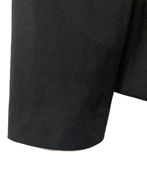 yohji yamamoto+noir（ヨウジヤマモトプリュスノアール）yohji yamamoto+Noir (ヨウジヤマモトプリュスノアール) ウールスタンドカラージャケット ブラック サイズ:2の古着・服飾アイテム