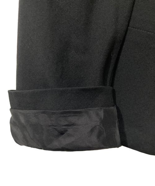 yohji yamamoto+noir（ヨウジヤマモトプリュスノアール）yohji yamamoto+Noir (ヨウジヤマモトプリュスノアール) ウールスタンドカラージャケット ブラック サイズ:2の古着・服飾アイテム