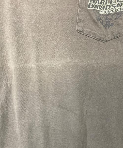 HARLEY-DAVIDSON（ハーレーダビッドソン）HARLEY-DAVIDSON (ハーレーダビッドソン) Tシャツ ブラウン サイズ:XLの古着・服飾アイテム