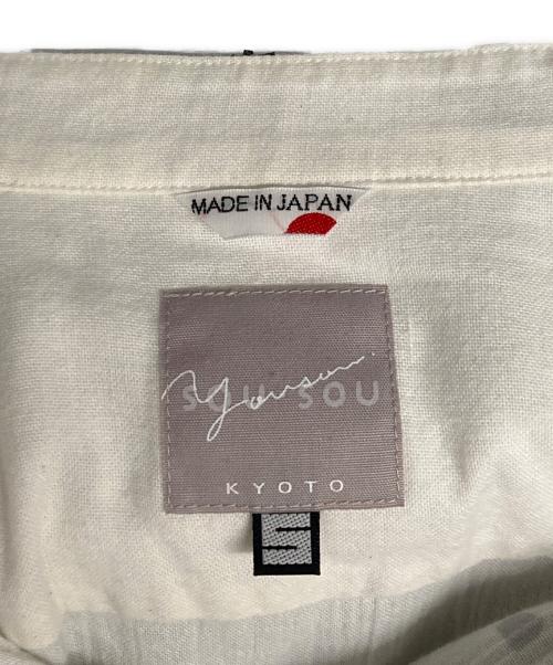 SOU・SOU（ソウソウ）SOU・SOU (ソウソウ) スタンドカラーシャツ ホワイト サイズ:Sの古着・服飾アイテム