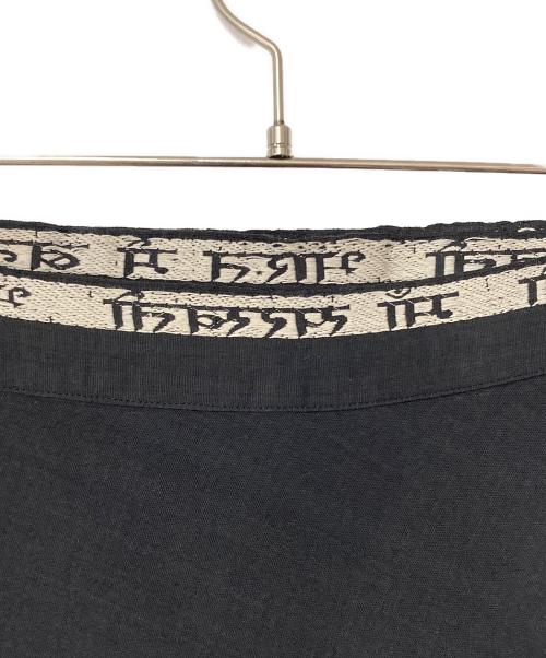 YOHJI YAMAMOTO（ヨウジヤマモト）YOHJI YAMAMOTO (ヨウジヤマモト) ラップスカート ブラック サイズ:1の古着・服飾アイテム