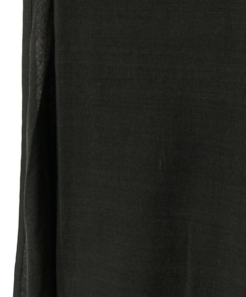 YOHJI YAMAMOTO（ヨウジヤマモト）YOHJI YAMAMOTO (ヨウジヤマモト) ラップスカート ブラック サイズ:1の古着・服飾アイテム