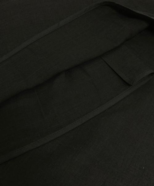 YOHJI YAMAMOTO（ヨウジヤマモト）YOHJI YAMAMOTO (ヨウジヤマモト) ラップスカート ブラック サイズ:1の古着・服飾アイテム