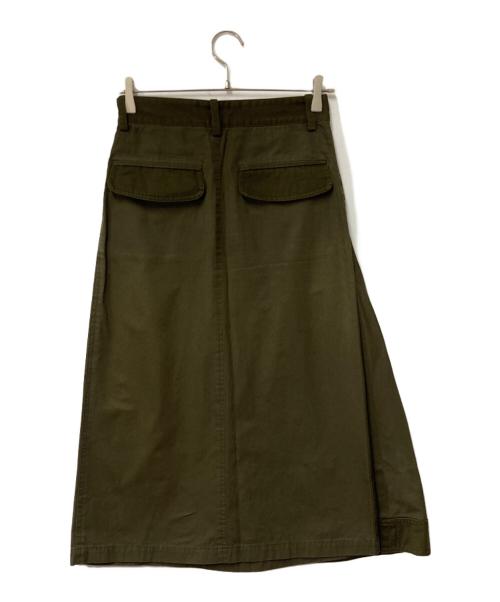 YOHJI YAMAMOTO（ヨウジヤマモト）YOHJI YAMAMOTO (ヨウジヤマモト) 変形スカート カーキ サイズ:1の古着・服飾アイテム