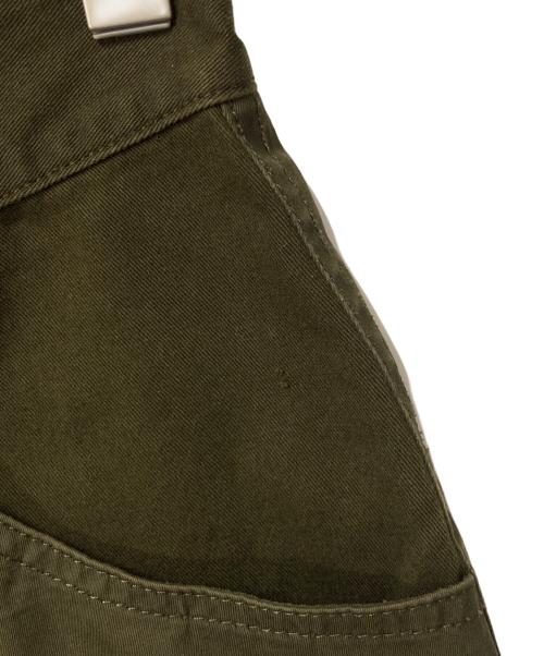 YOHJI YAMAMOTO（ヨウジヤマモト）YOHJI YAMAMOTO (ヨウジヤマモト) 変形スカート カーキ サイズ:1の古着・服飾アイテム