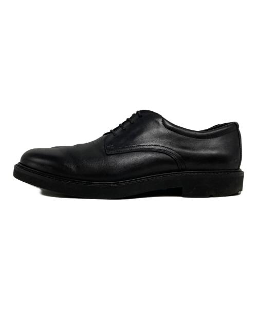 ECCO（エコー）ECCO (エコー) メトロポールロンドン レザーダービーシューズ ブラック サイズ:43の古着・服飾アイテム