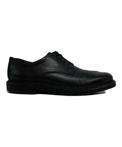 ECCO（エコー）ECCO (エコー) メトロポールロンドン レザーダービーシューズ ブラック サイズ:43の古着・服飾アイテム
