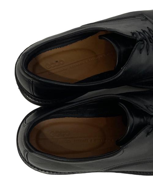 ECCO（エコー）ECCO (エコー) メトロポールロンドン レザーダービーシューズ ブラック サイズ:43の古着・服飾アイテム