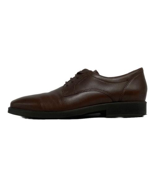 ECCO（エコー）ECCO (エコー) レザーダービージュース ブラウン サイズ:43の古着・服飾アイテム