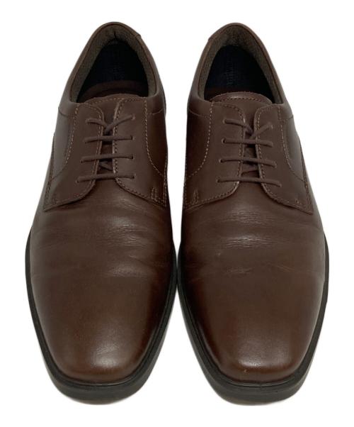 ECCO（エコー）ECCO (エコー) レザーダービージュース ブラウン サイズ:43の古着・服飾アイテム
