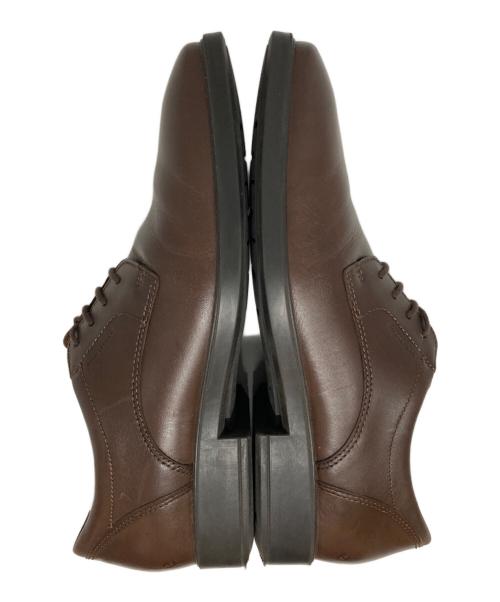 ECCO（エコー）ECCO (エコー) レザーダービージュース ブラウン サイズ:43の古着・服飾アイテム