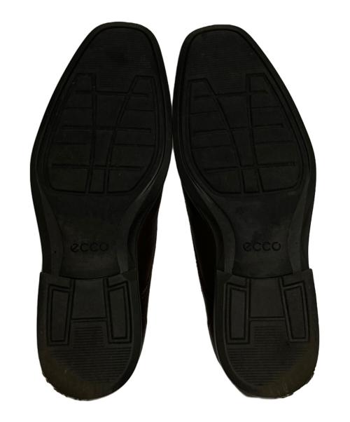ECCO（エコー）ECCO (エコー) レザーダービージュース ブラウン サイズ:43の古着・服飾アイテム