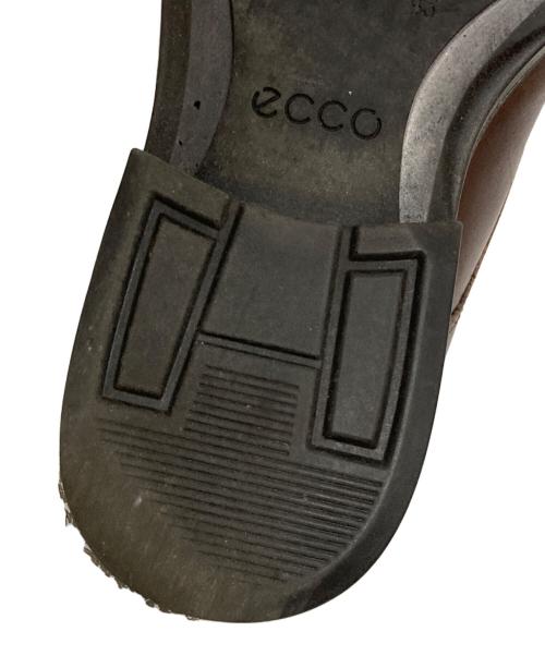 ECCO（エコー）ECCO (エコー) レザーダービージュース ブラウン サイズ:43の古着・服飾アイテム