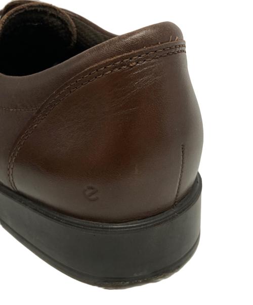 ECCO（エコー）ECCO (エコー) レザーダービージュース ブラウン サイズ:43の古着・服飾アイテム