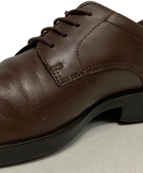 ECCO（エコー）ECCO (エコー) レザーダービージュース ブラウン サイズ:43の古着・服飾アイテム