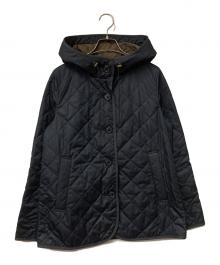 MACKINTOSH PHILOSOPHY（マッキントッシュ フィロソフィー）の古着「フーデッドキルティングジャケット」｜ネイビー