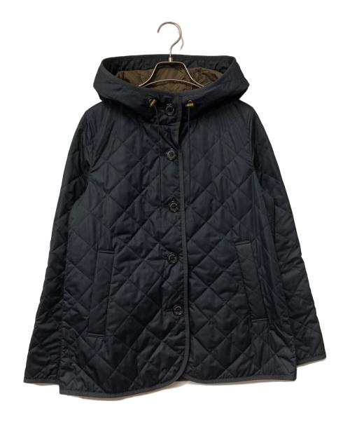 MACKINTOSH PHILOSOPHY（マッキントッシュ フィロソフィー）MACKINTOSH PHILOSOPHY (マッキントッシュ フィロソフィー) フーデッドキルティングジャケット ネイビー サイズ:38の古着・服飾アイテム
