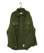 WTAPSダブルタップス）の古着「WCPO / LS / COTTON. CORDUROY」｜グリーン