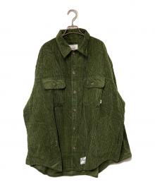 WTAPS（ダブルタップス）の古着「WCPO / LS / COTTON. CORDUROY」｜グリーン