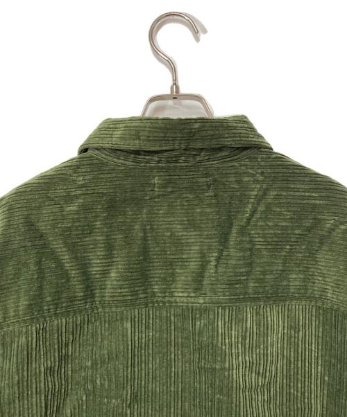 WTAPS（ダブルタップス）WTAPS (ダブルタップス) WCPO / LS / COTTON. CORDUROY グリーン サイズ:X04 実寸参照の古着・服飾アイテム