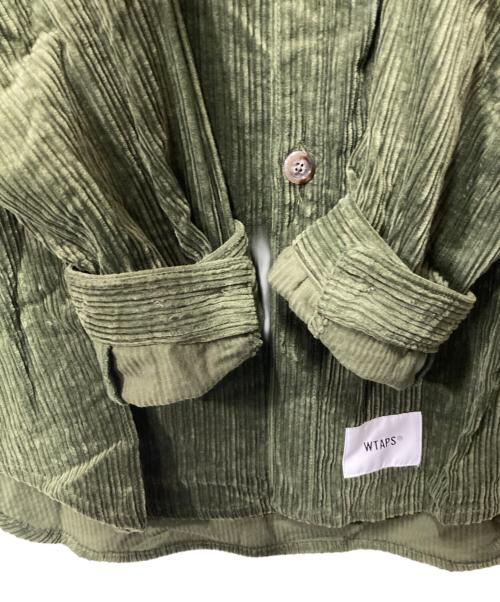 WTAPS（ダブルタップス）WTAPS (ダブルタップス) WCPO / LS / COTTON. CORDUROY グリーン サイズ:X04 実寸参照の古着・服飾アイテム